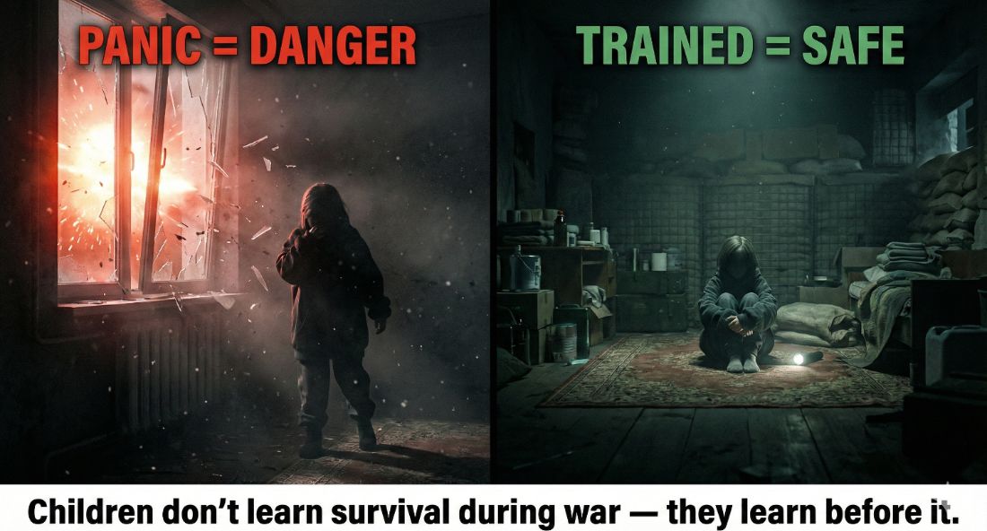 Panic vs trained